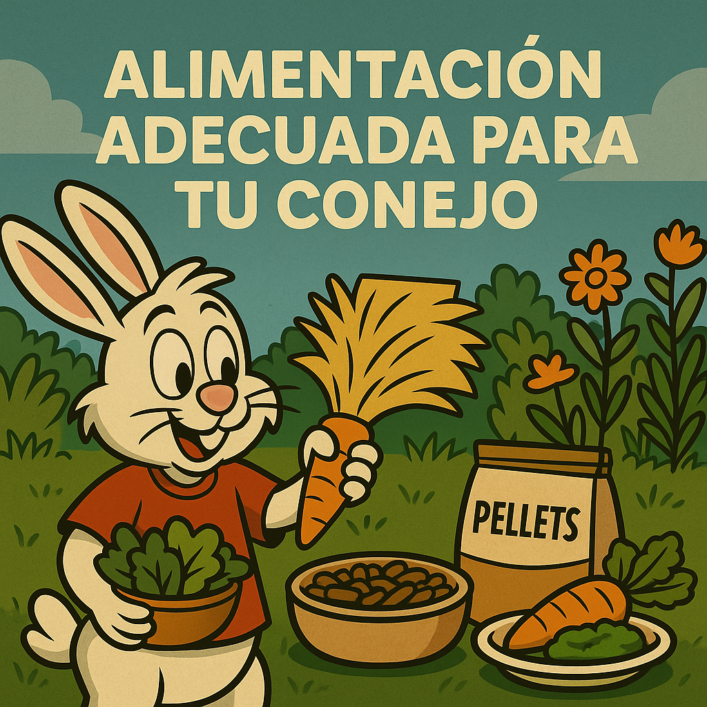 Alimentación adecuada para tu conejo: Guía práctica y responsable