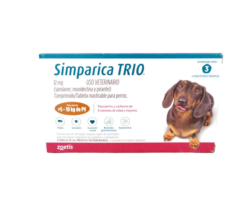 Simparica TRIO 5 -10kg Simparica TRIO 5 -10kg