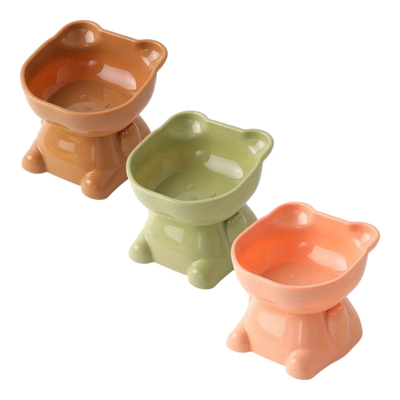 Plato elevado de osito Plato elevado de osito