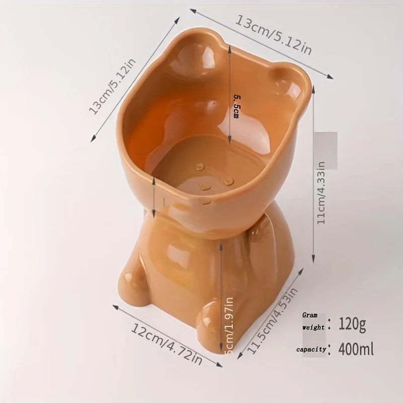 Plato elevado de osito Plato elevado de osito