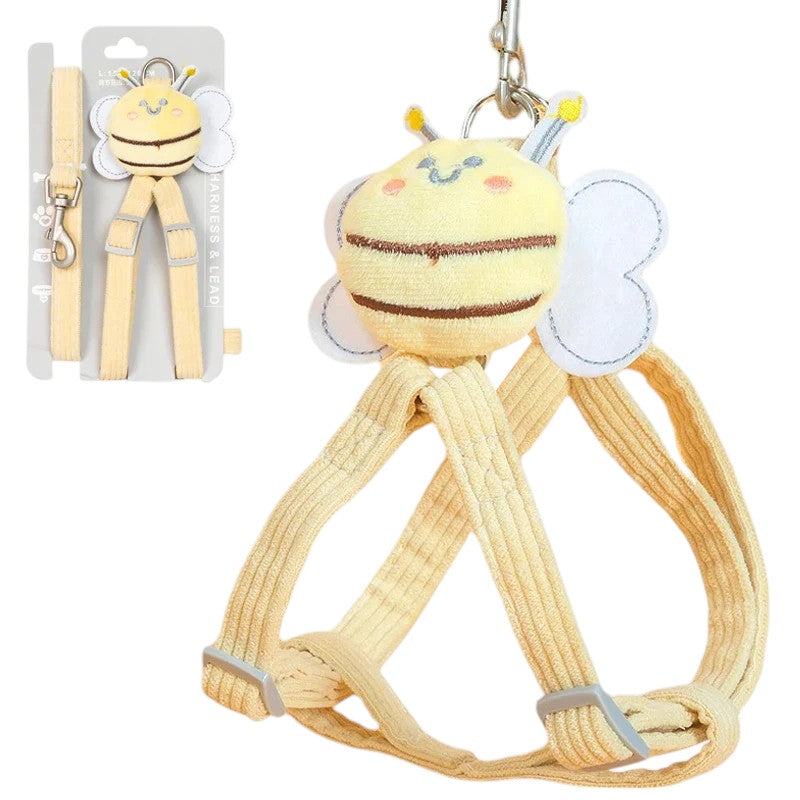 Arnés con  correa con peluchito Arnés con  correa con peluchito