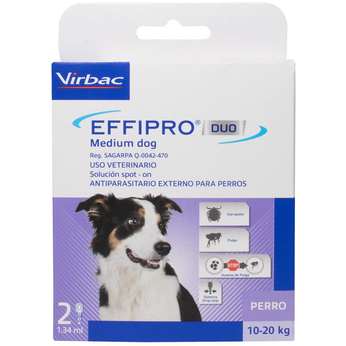 EFFIPRO DUO Pipeta antipulgas 10-20Kg EFFIPRO DUO Pipeta antipulgas 10-20Kg