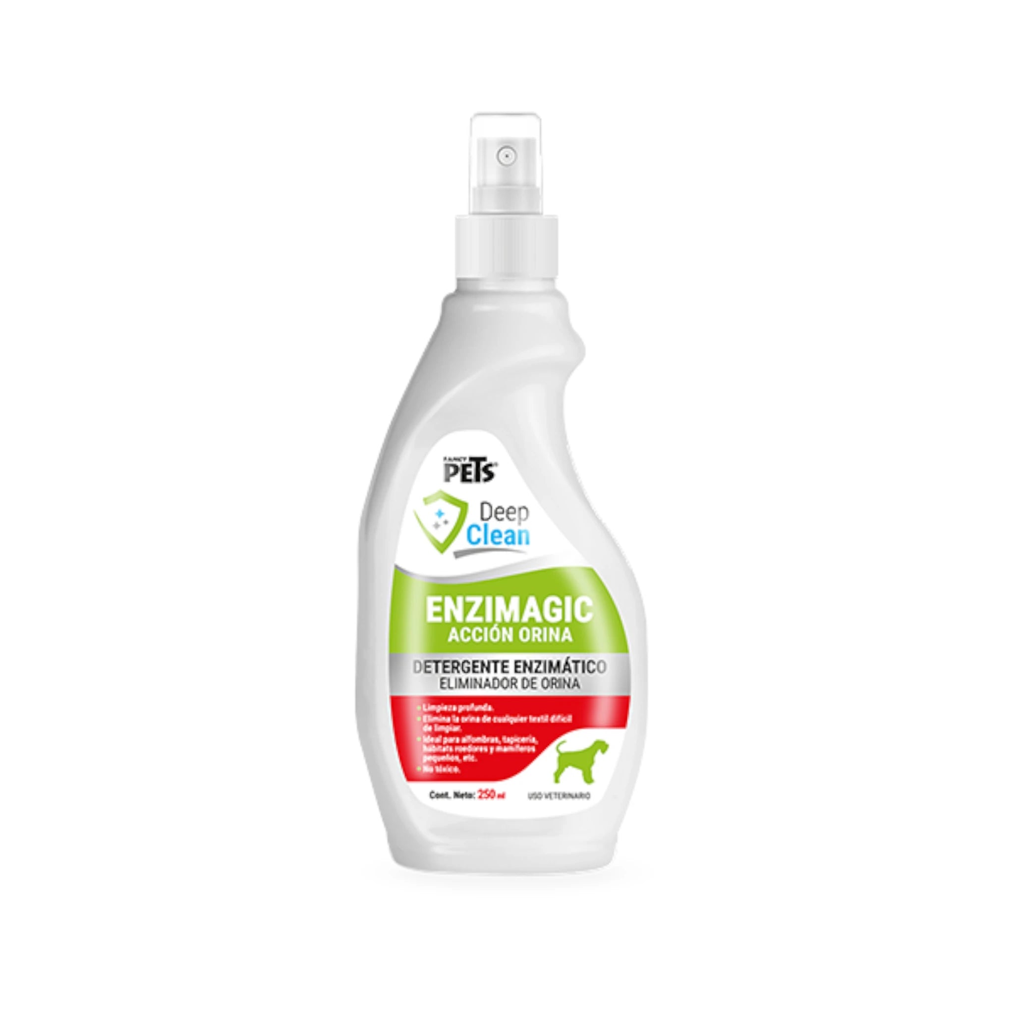 Enzimagic eliminador de orina Botella de Enzimagic Eliminador de Orina para perros de 250 ml con aroma kiwi-toronja, ideal para eliminar olores y manchas