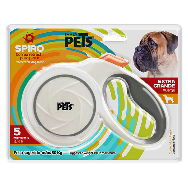 Correa retráctil Spiro de 3 o 5 m Correa retráctil Spiro de 3 o 5 m