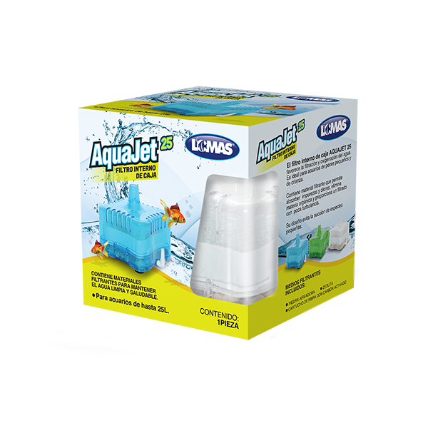 Filtro interno de caja AquaJet 25 Filtro interno de caja AquaJet 25