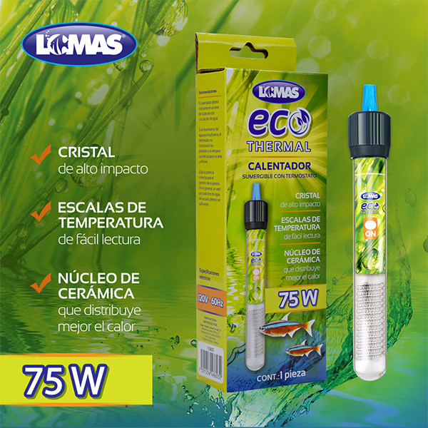 EcoThermal Calentador sumergible con termostato EcoThermal Calentador sumergible con termostato
