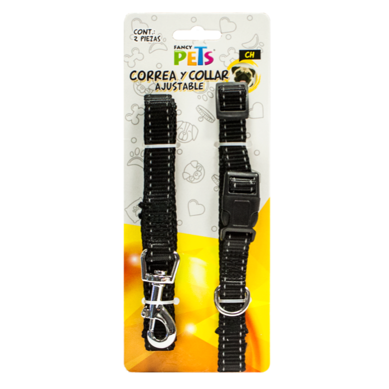 Correa y collar ajustable Correa y collar ajustable