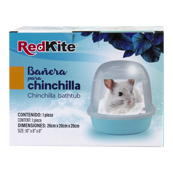Bañera para chinchillas Bañera para chinchillas