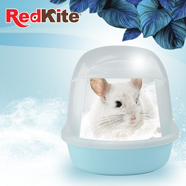 Bañera para chinchillas Bañera para chinchillas