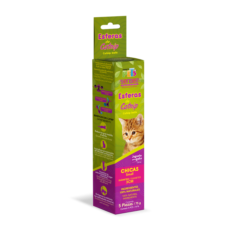 Esferas de catnip 5 piezas Esferas de catnip 5 piezas