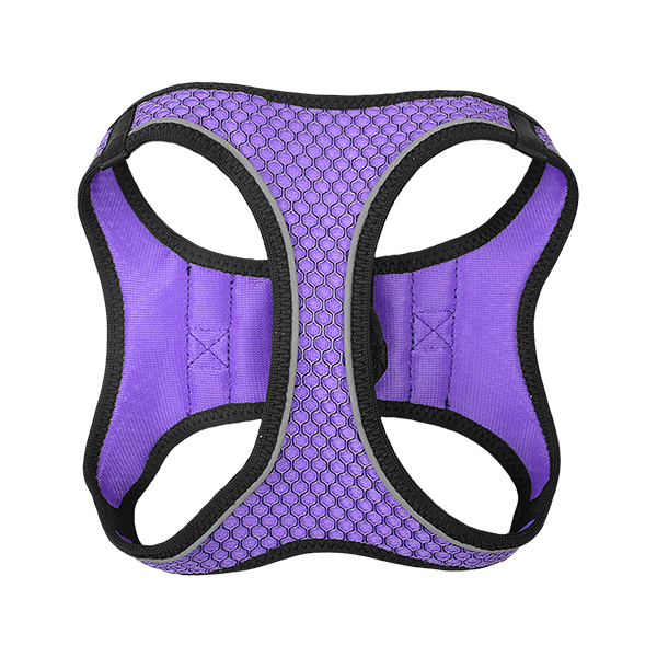 Arnés Morado  con tira reflejante y correa Arnés Morado  con tira reflejante y correa