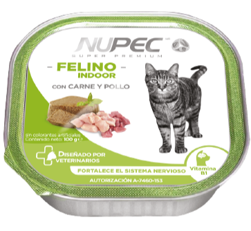 Alimento Húmedo Felino indoor Nupec Alimento Húmedo Felino indoor Nupec