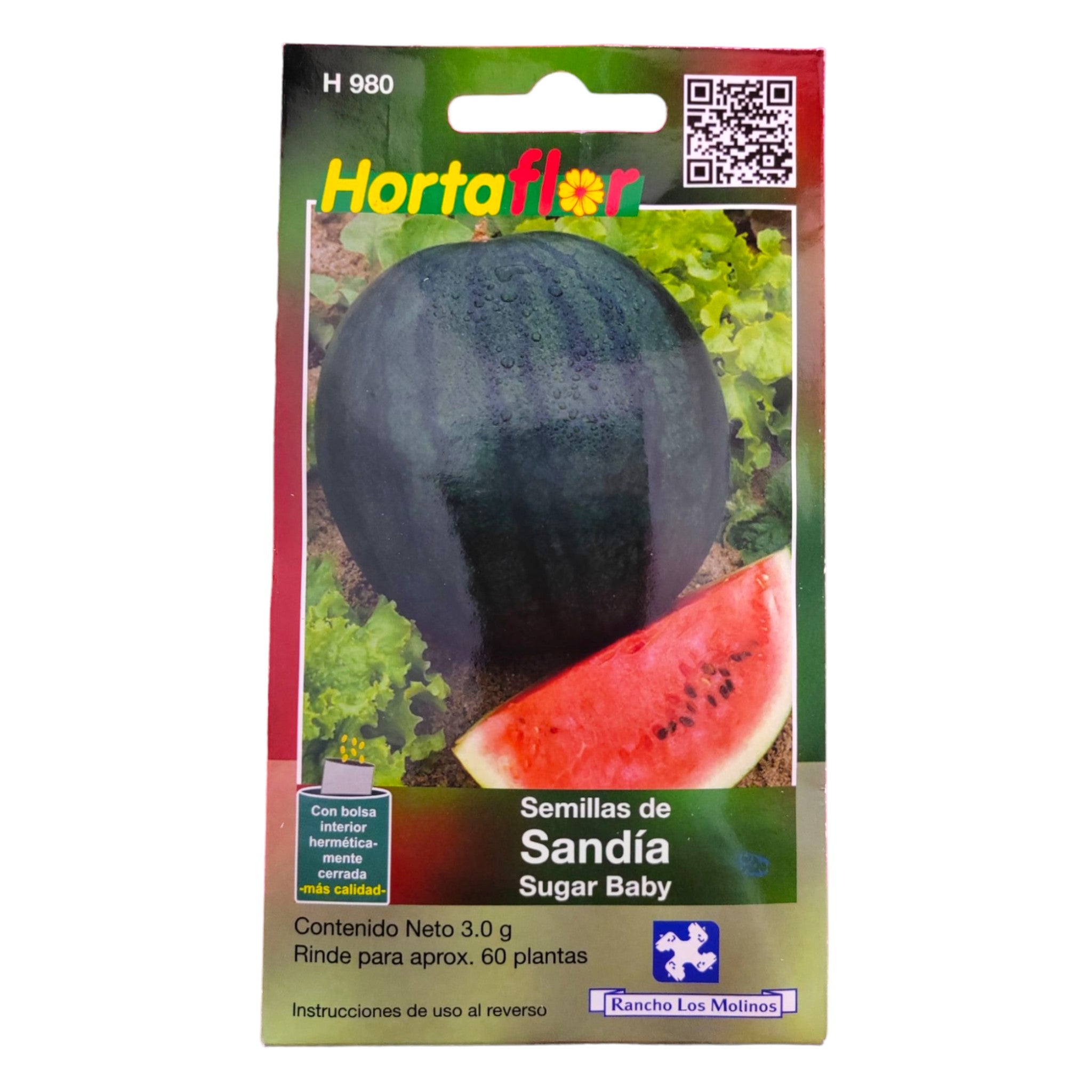 Semillas de Sandía Sugar Baby Semillas de Sandía Sugar Baby