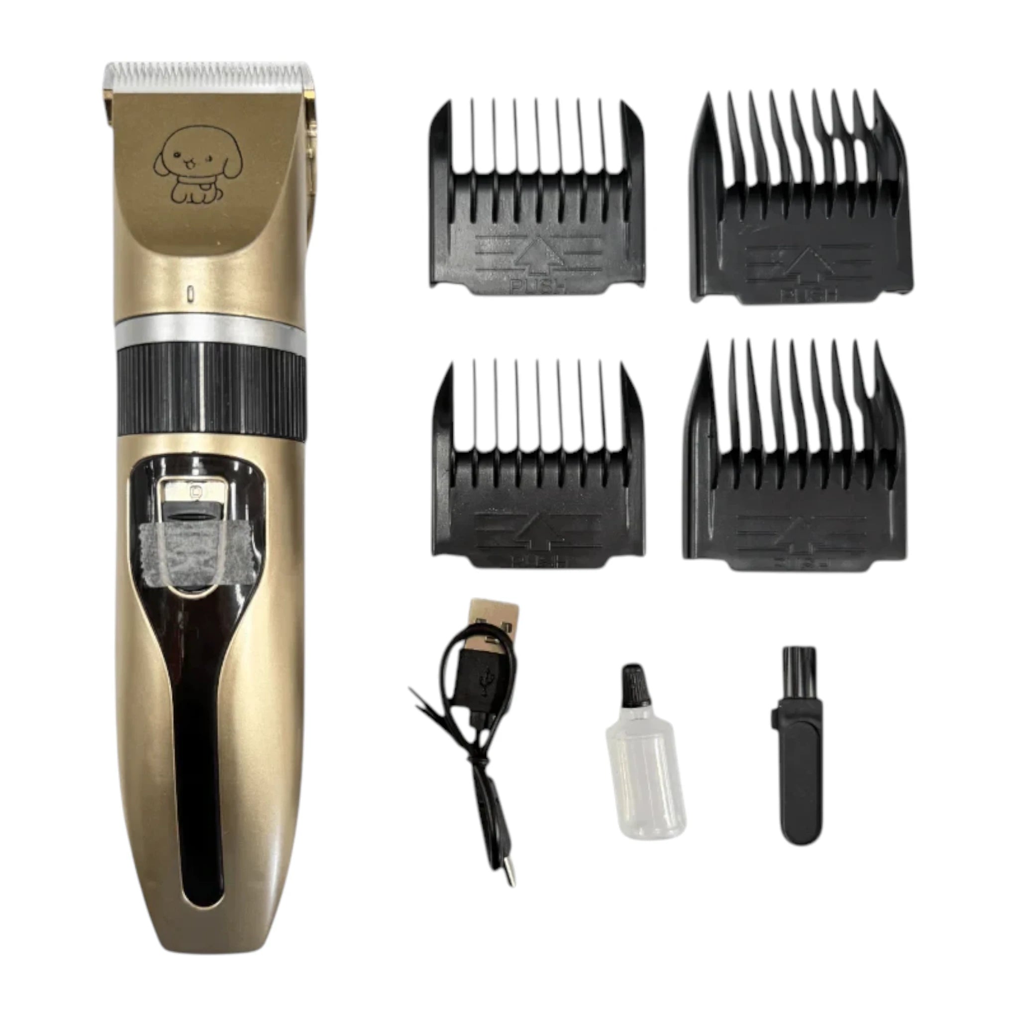 Máquina para cortar el pelo Máquina para cortar pelo de perro con batería recargable y accesorios incluidos