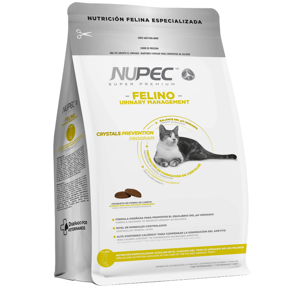 Alimento seco nupec para  gato con control urinario