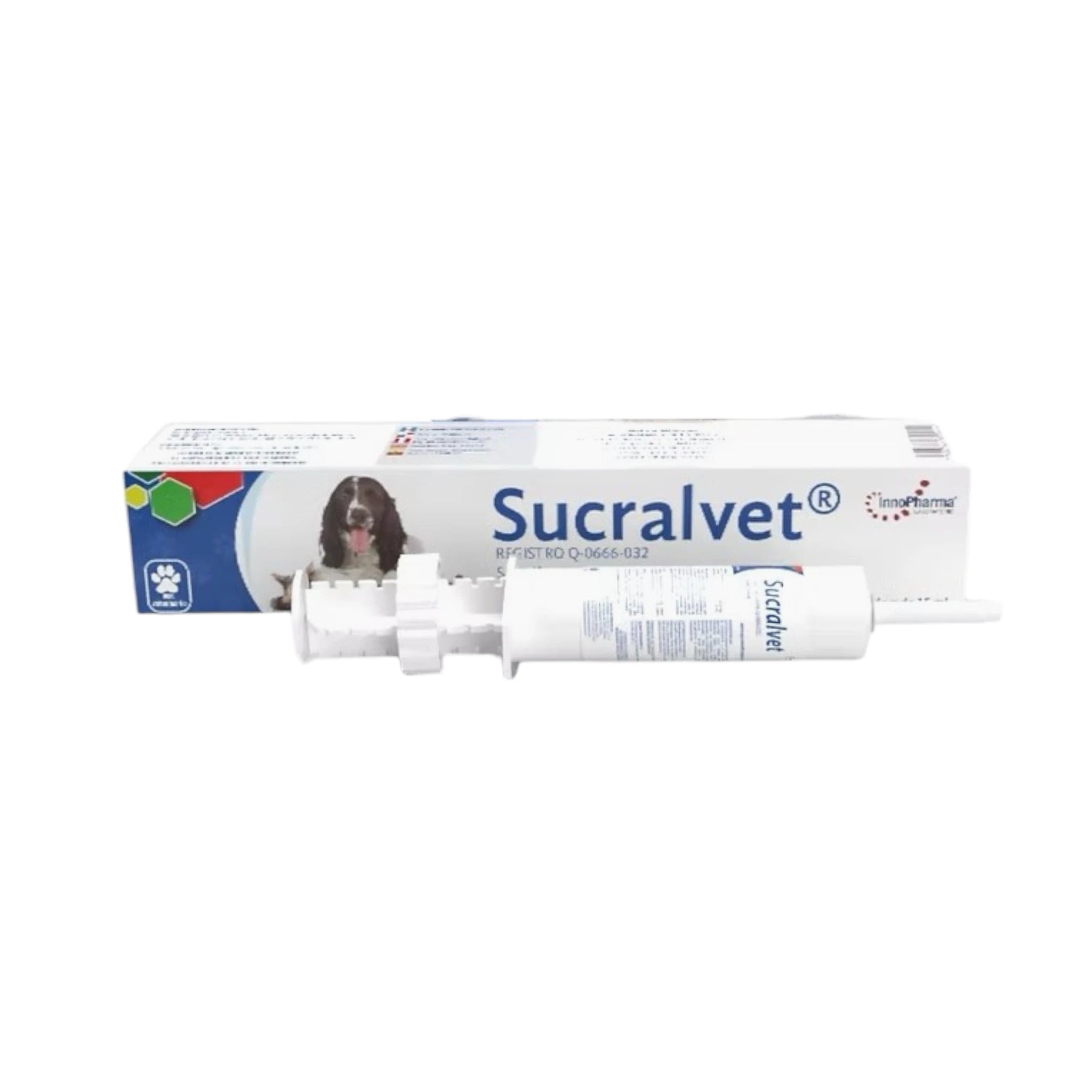Sucralvet gel Gel Sucralvet protector gástrico oral para perros, gatos y caballos con úlceras o reflujo.