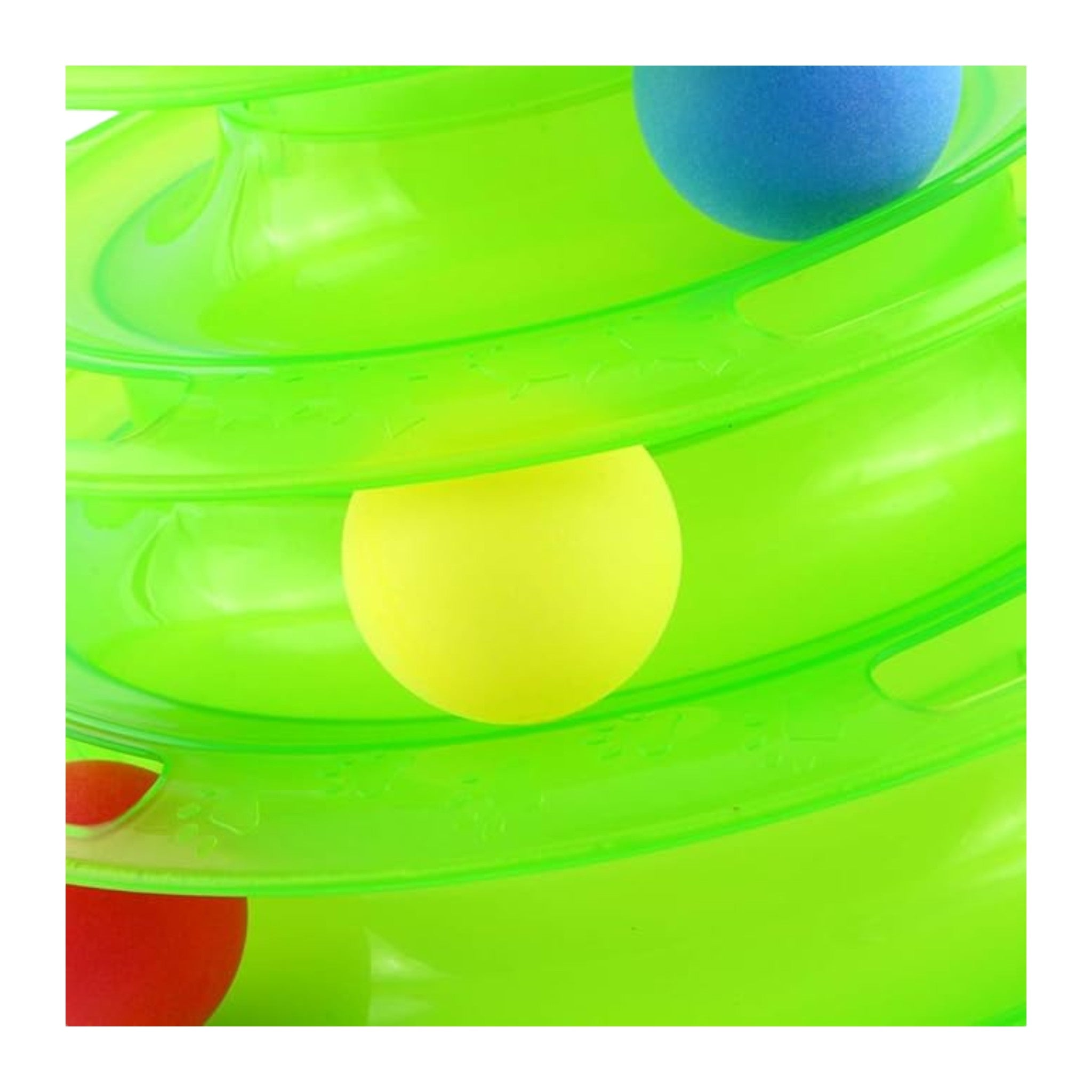 Torre de Pistas de Pelotas para Gatos Torre de Pistas de Pelotas para Gatos