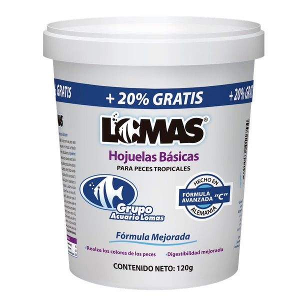 Hojuelas Básicas para Peces Tropicales Lomas