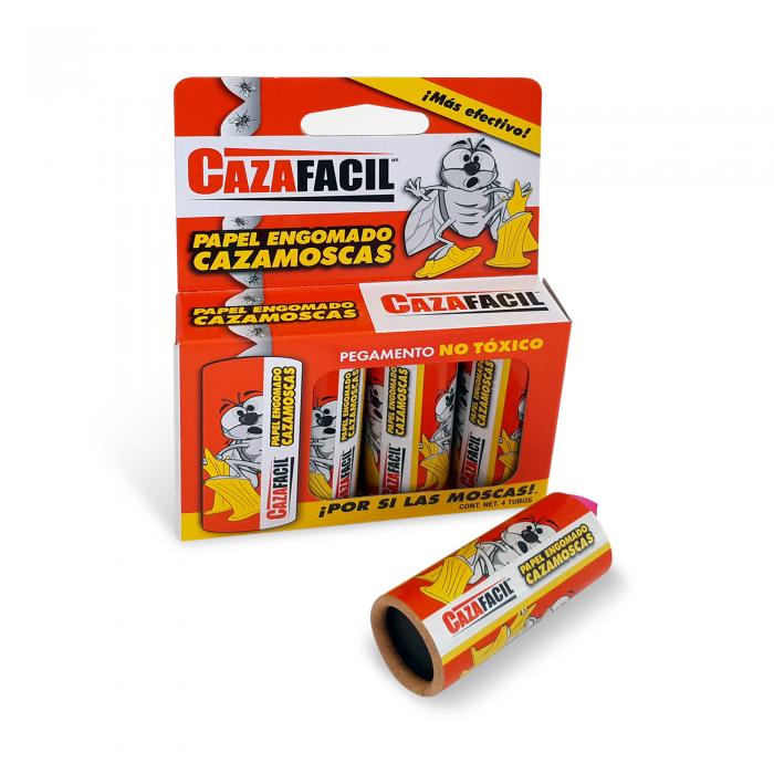 CazaFácil papel engomado para Moscas CazaFácil papel engomado para Moscas