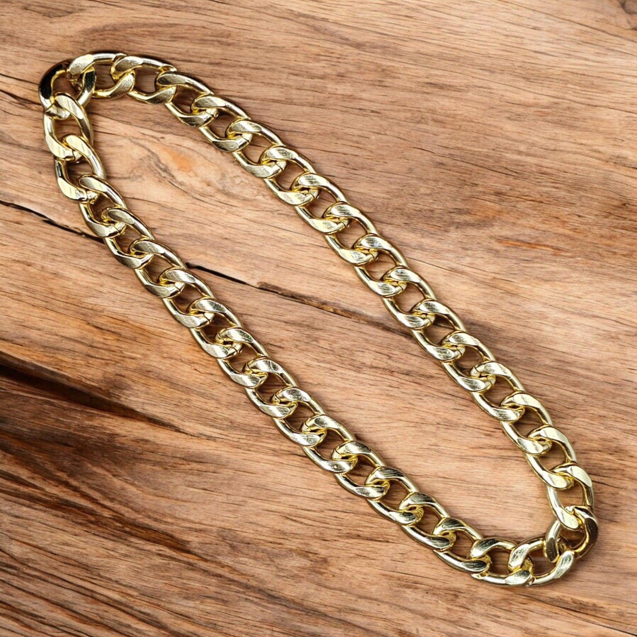 Collar de cadena de eslabones cubanos de lujo para perro Collar de cadena de eslabones cubanos de lujo para perro