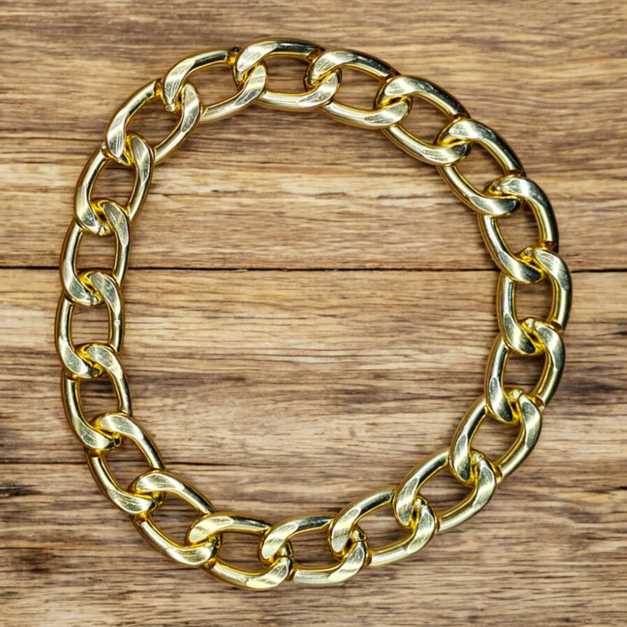 Collar de cadena de eslabones cubanos de lujo para perro Collar de cadena de eslabones cubanos de lujo para perro