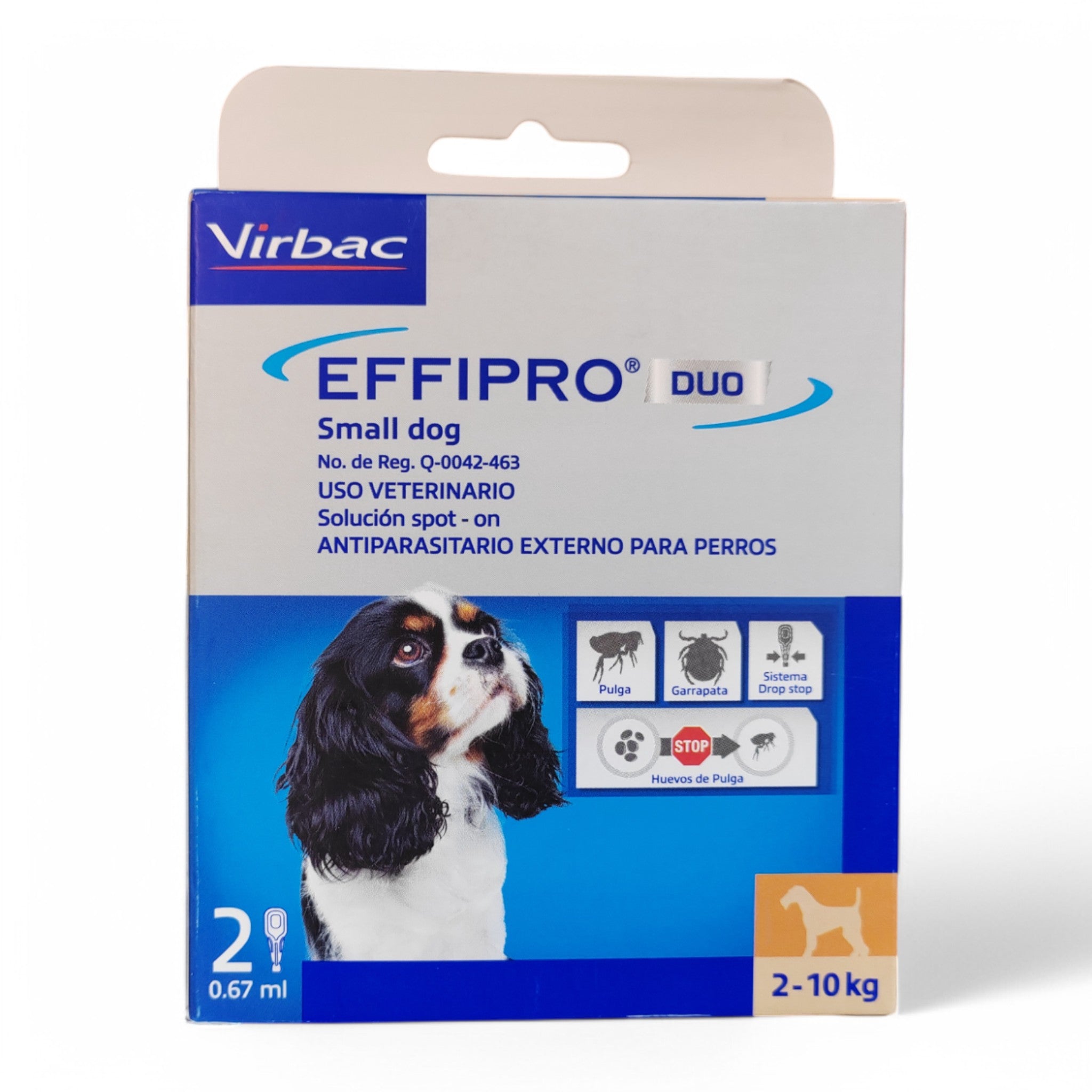 EFFIPRO DUO Pipeta antipulgas 2-10kg EFFIPRO DUO Pipeta antipulgas 2-10kg