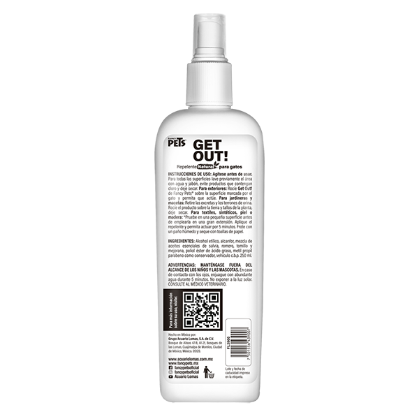 GET OUT! repelente natural para gatos GET OUT! repelente natural para gatos