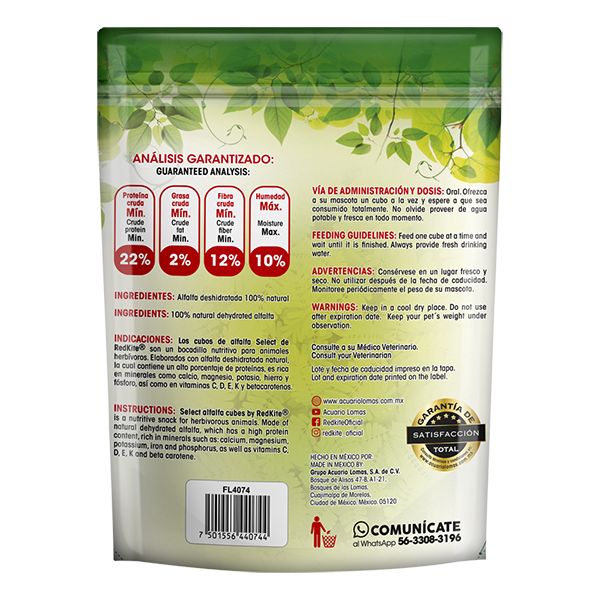 Cubos de alfalfa 1kg Cubos de alfalfa 1kg