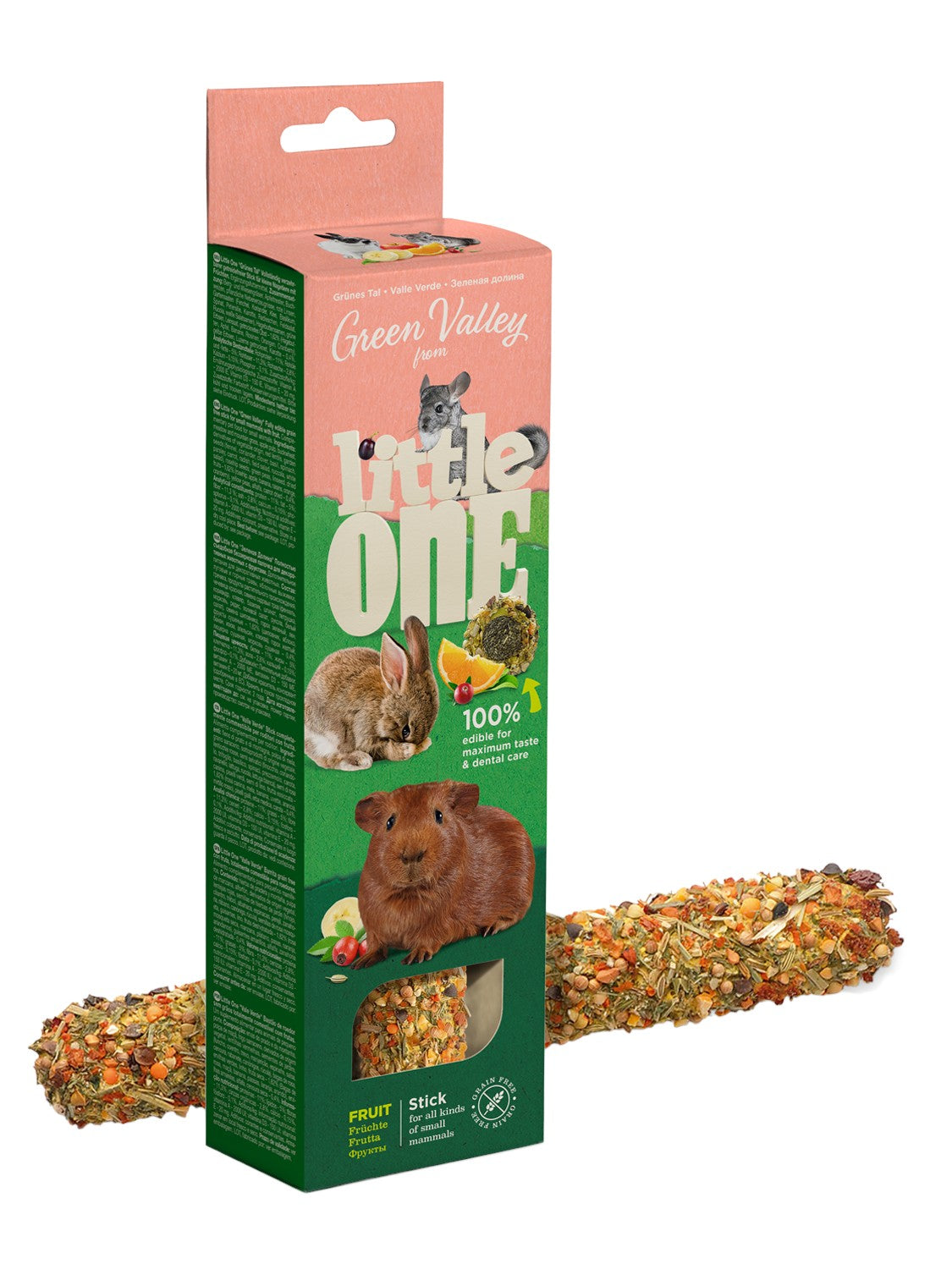 Barras de frutas, flores o hierbas para pequeños mamíferos Barras de frutas, flores o hierbas para pequeños mamíferos