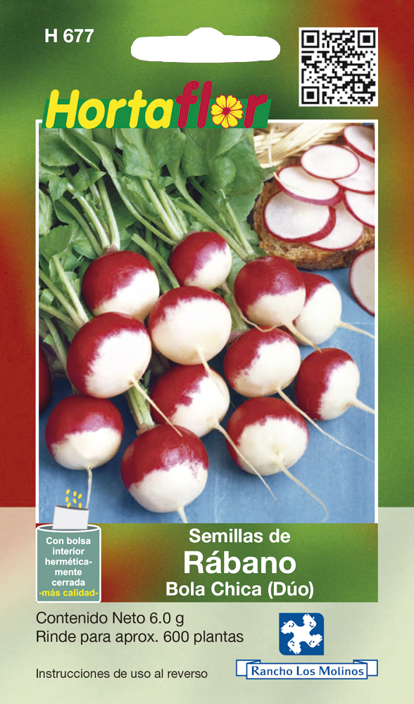 Semillas de Rábano Bola Chica (dúo) Semillas de Rábano Bola Chica (dúo)