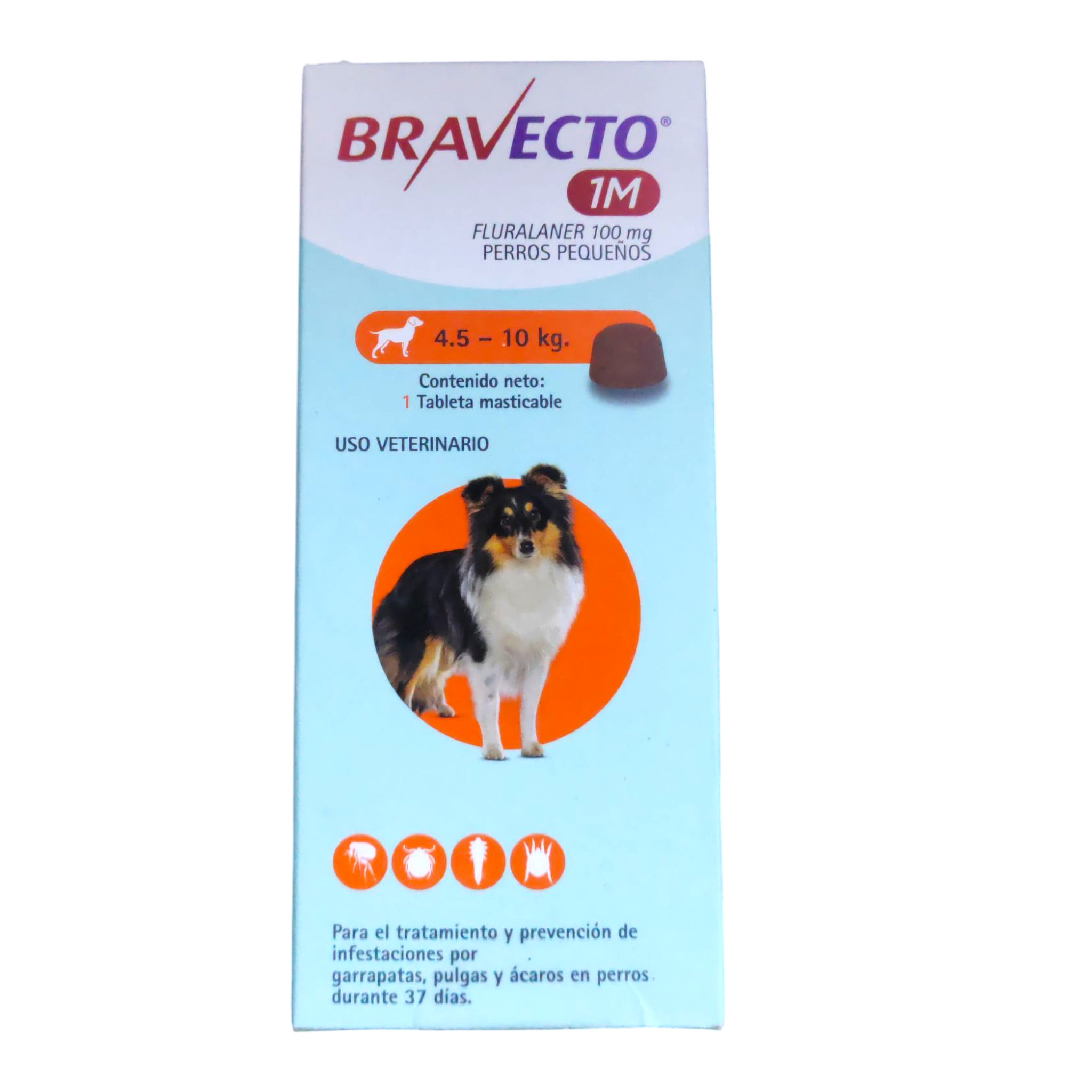 Bravecto 1M 4.5 -10kg antipulgas y garrapatas Bravecto 1M 4.5 -10kg antipulgas y garrapatas