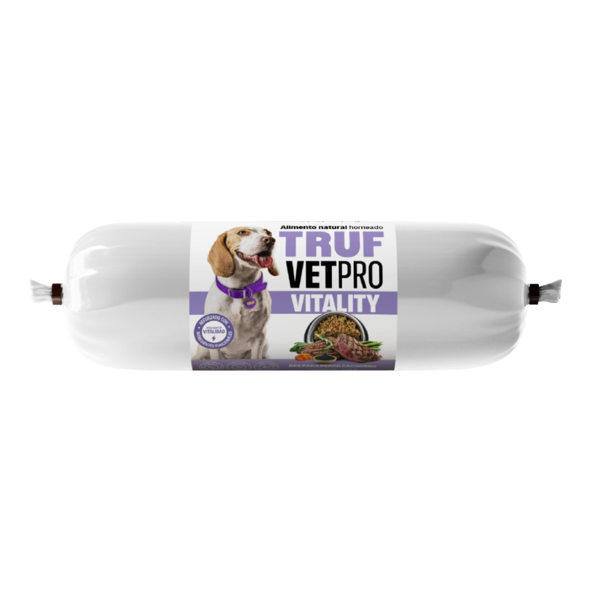 Alimento horneado TRUF VetPro Vitality para cachorros Empaque del alimento horneado TRUF VetPro Vitality para perros cachorros 350g