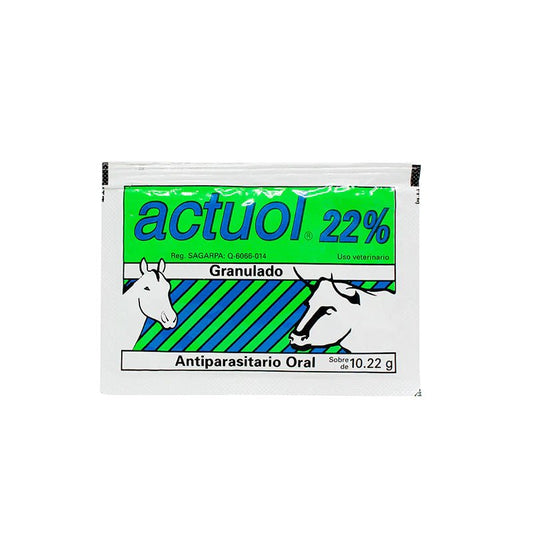 Actuol 22% desparasitante granulado