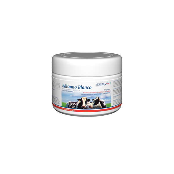 Bálsamo Blanco 60g – Pomada para torceduras, esguinces y reumatismo en perros, gatos y animales pequeños