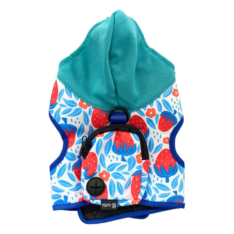 Pechera tipo hoodie con mochila