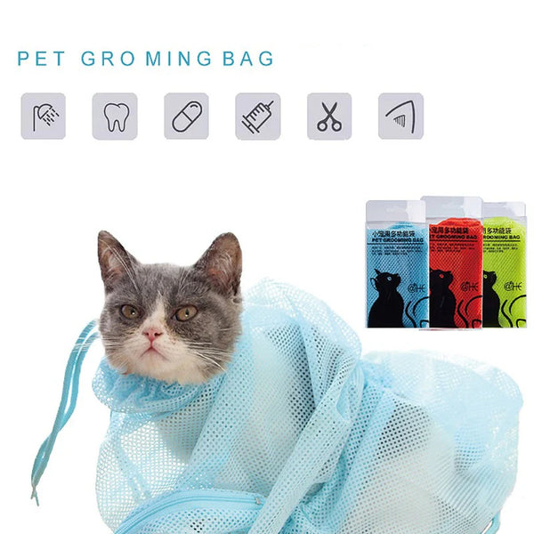 Bolsa de baño para gato