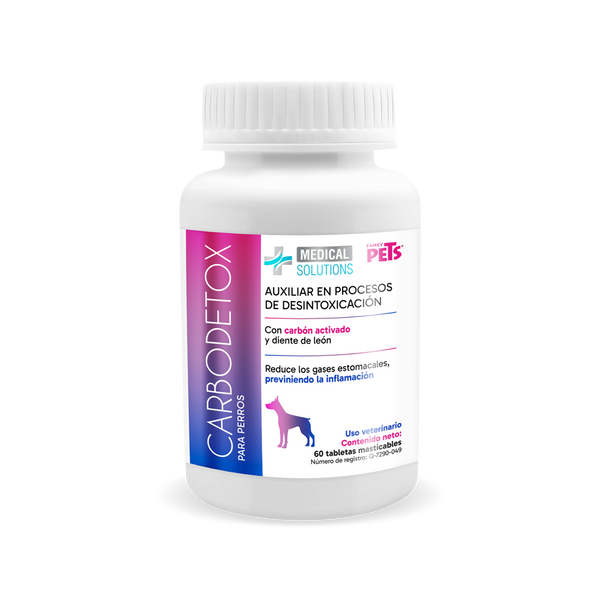Carbodetox tabletas masticables