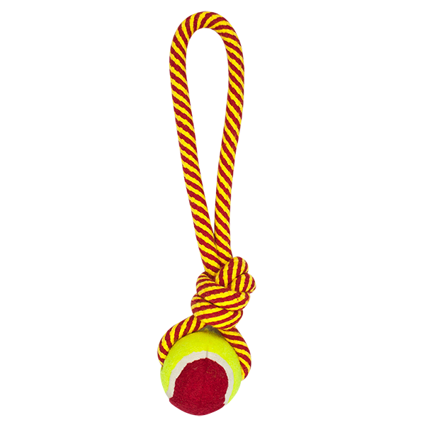 Cuerda con nudo y pelota