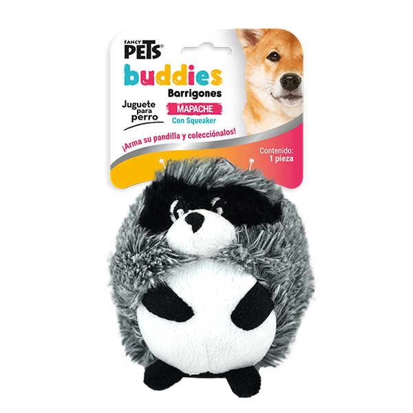 Peluche Mapache  Buddies barrigones