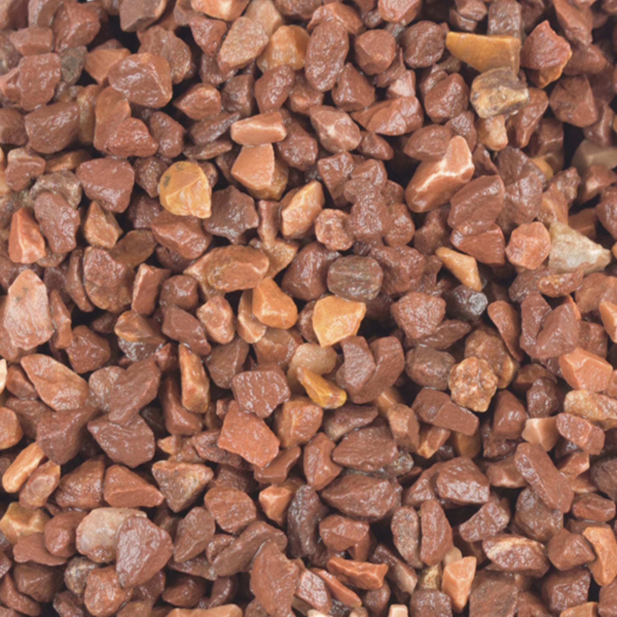 Grava natural para acuario color rojo intenso, segura para peces y compatible con acuarios de agua dulce