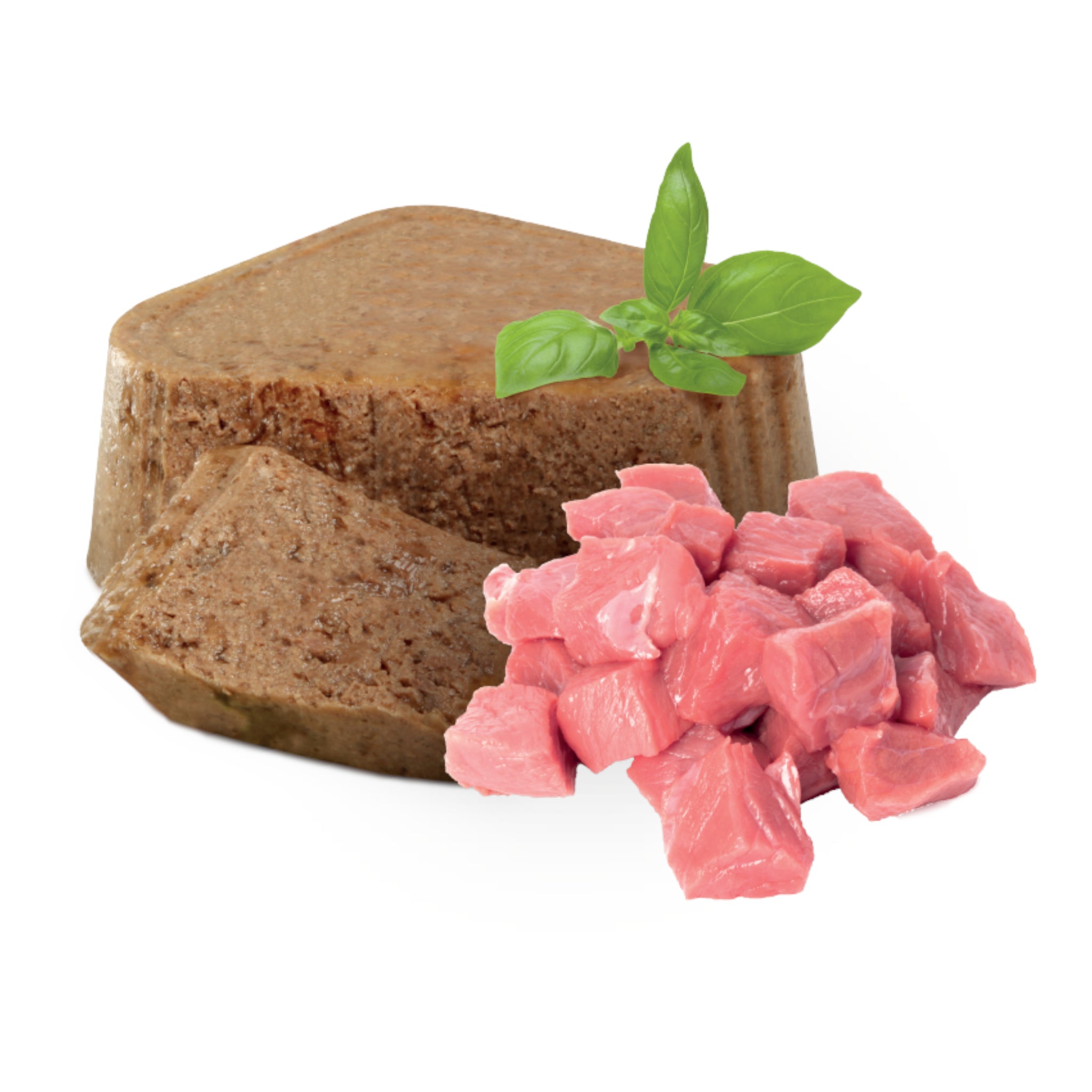 Paté húmedo Nupec para perro adulto elaborado con carne y verduras, textura suave y alta palatabilidad para una comida más apetecible