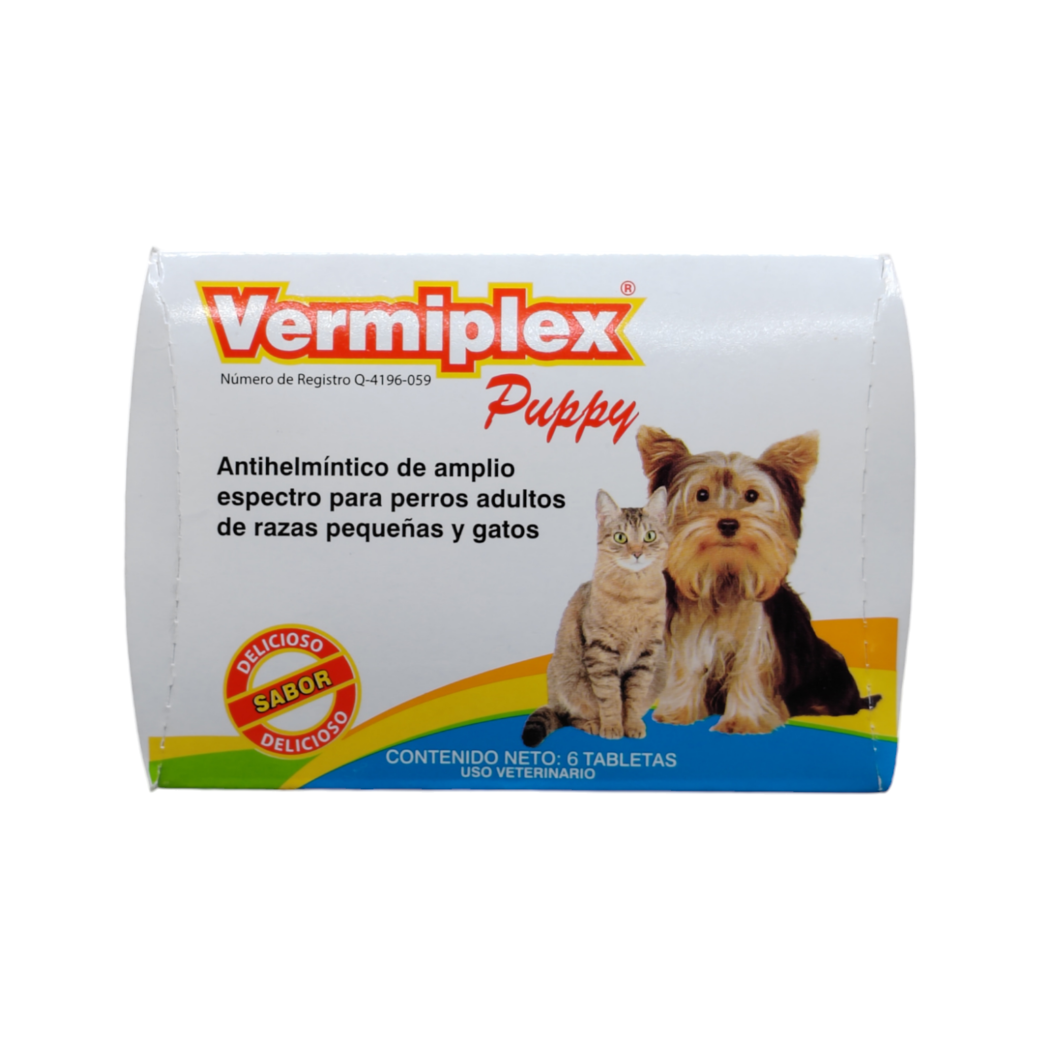 Vermiplex  puppy pastilla desparasitante