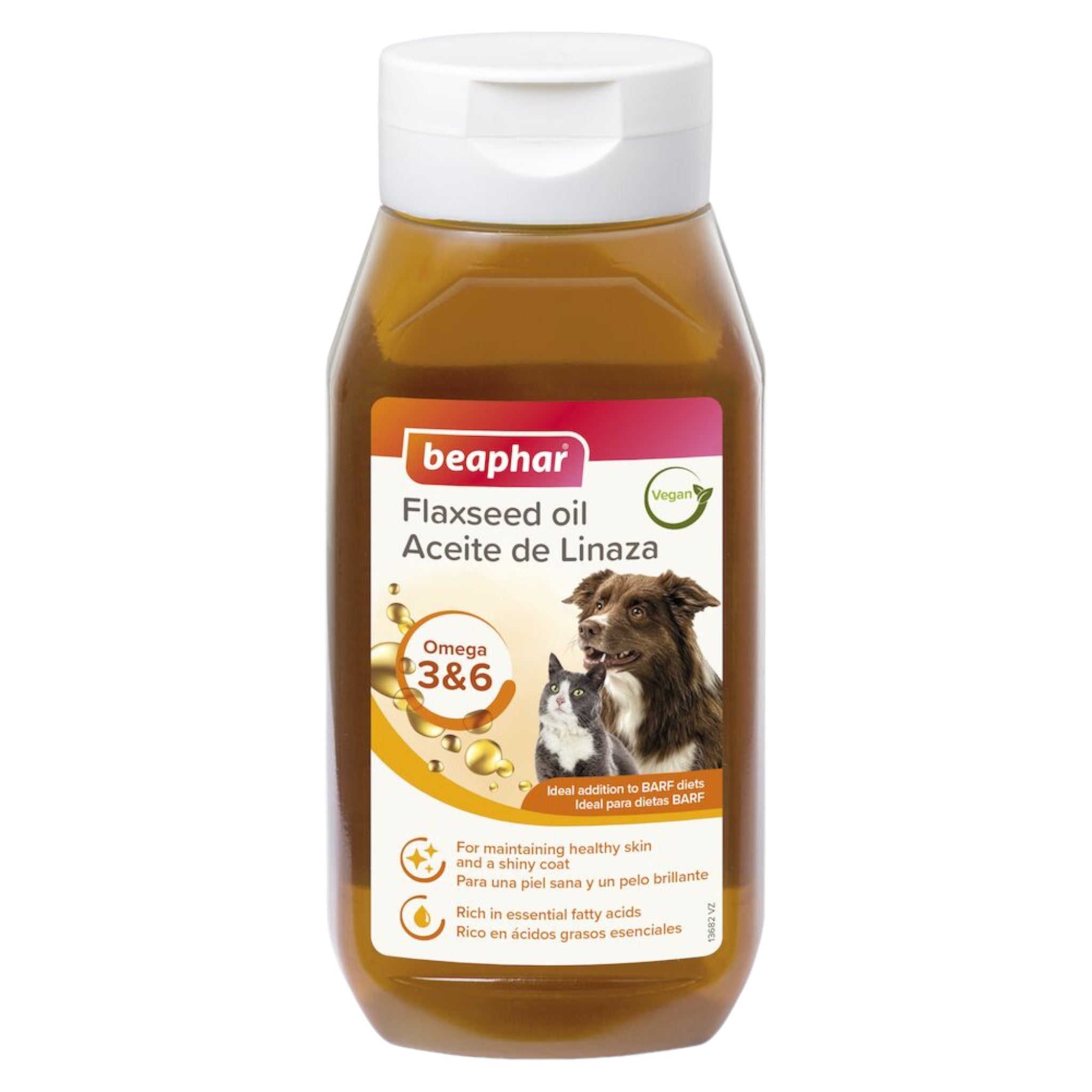 Aceite de linaza para perros y gatos