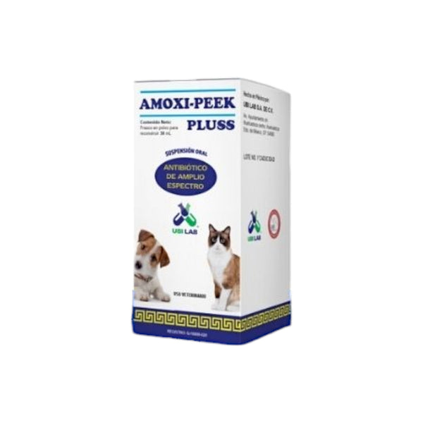 Amoxi-peek pluss suspensión oral