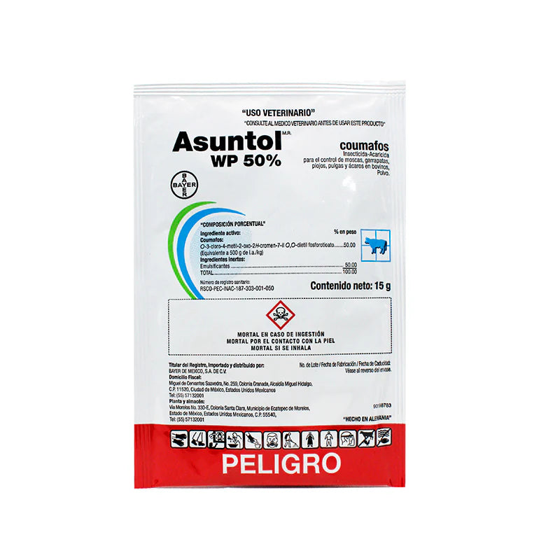 Asuntol WP 50% insecticida acaricida