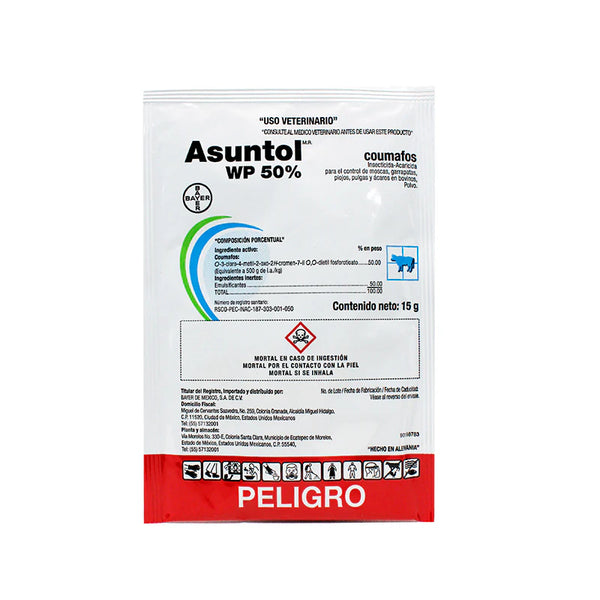 Asuntol WP 50% insecticida acaricida