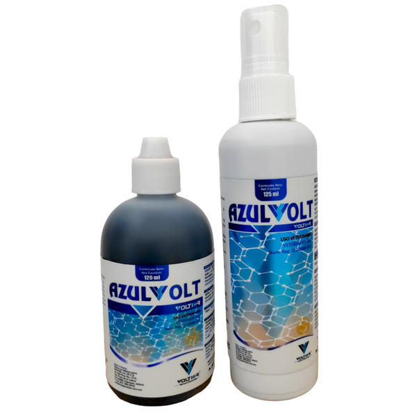Azulvolt cicatrizante