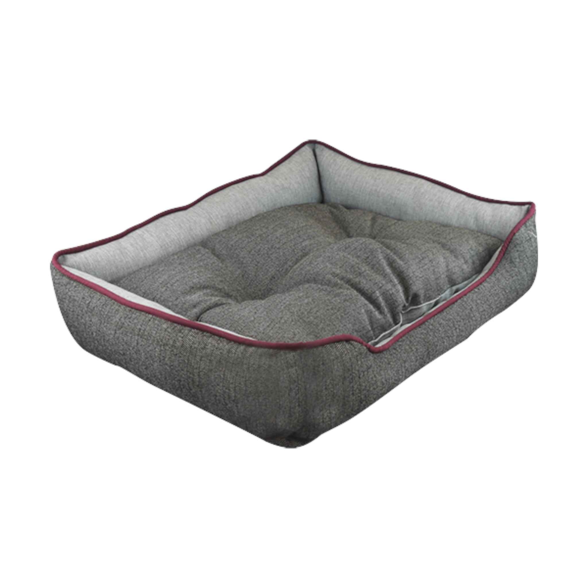 Vista en ángulo de la Cama Chesney que muestra el colchón interior desmontable diseñado para facilitar la higiene y el lavado.