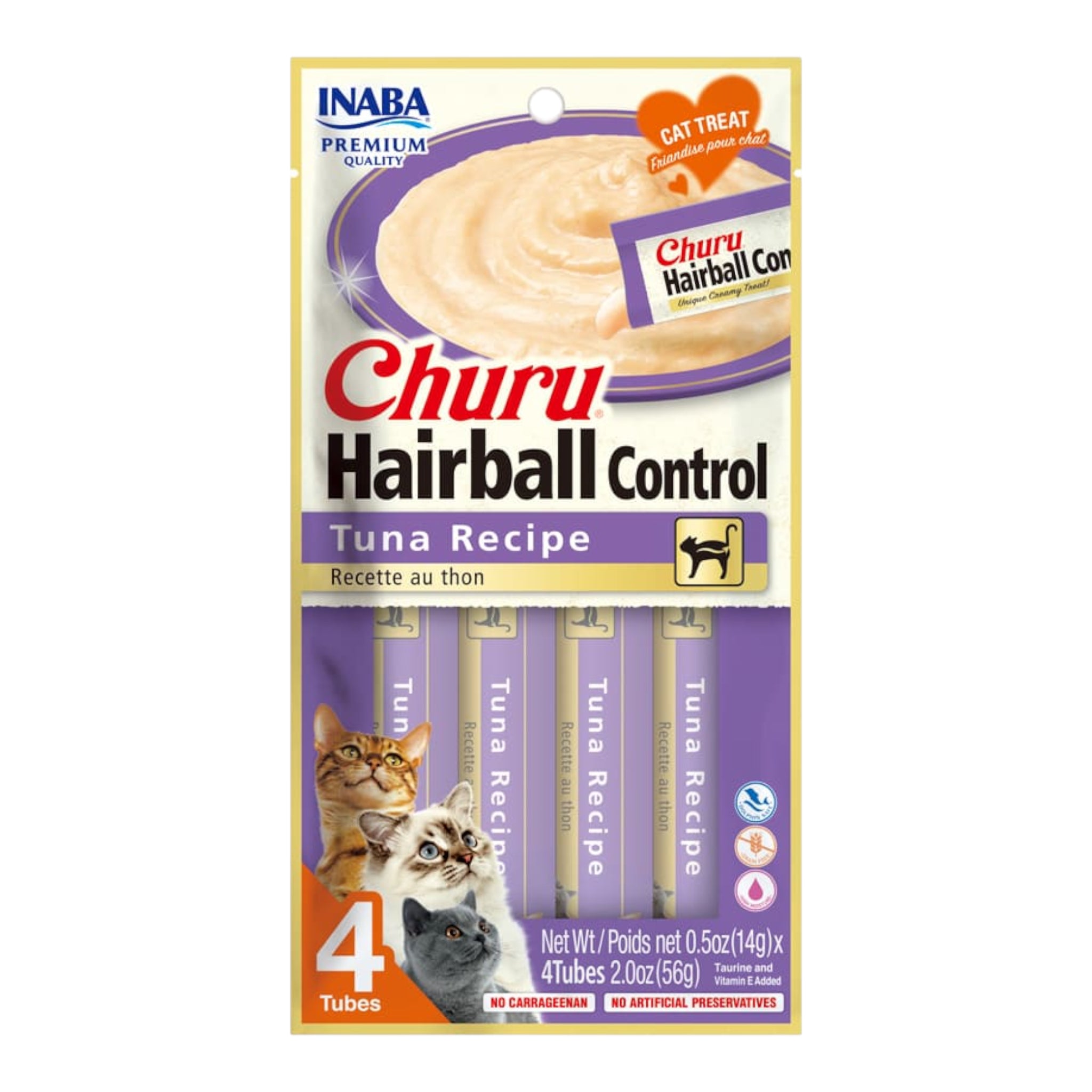 Churu control bola de pelo