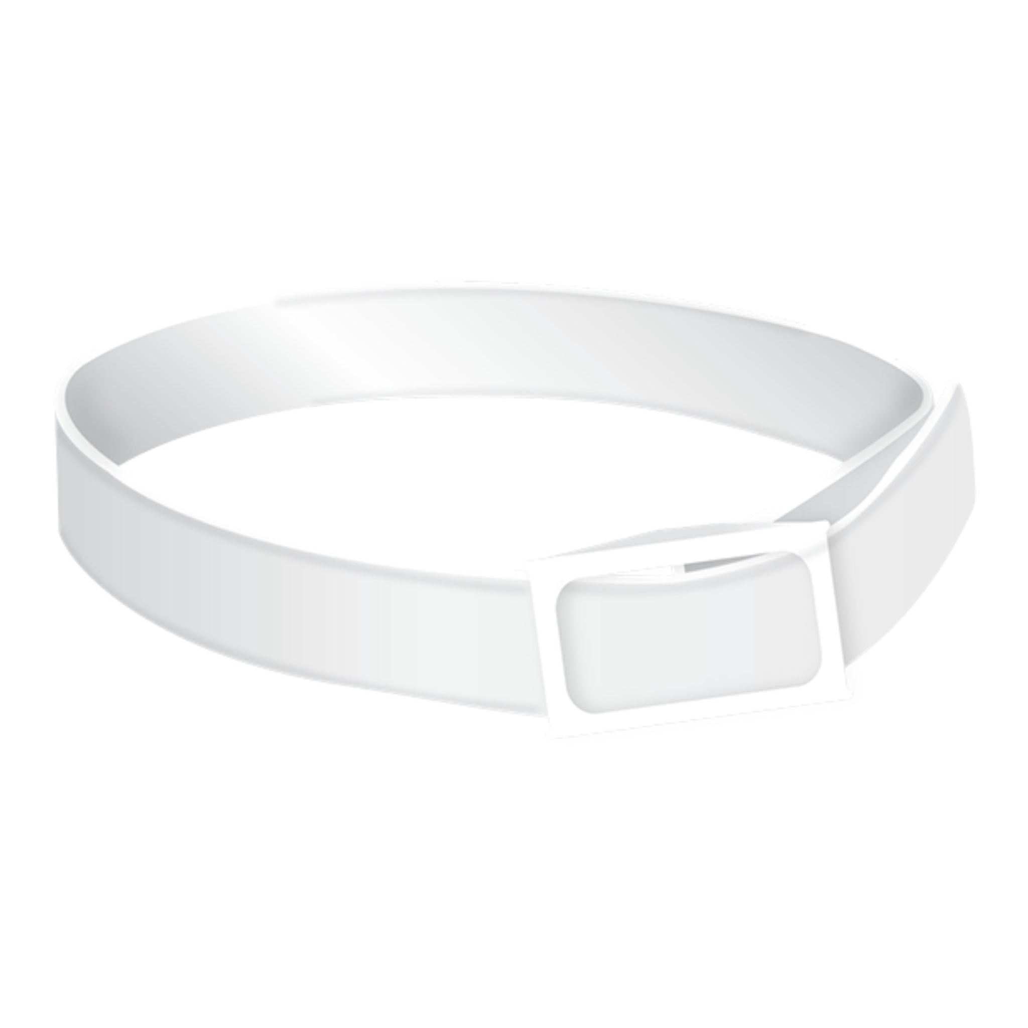 collar antipulgas para gatos color blanco diseñado para control de pulgas y garrapatas